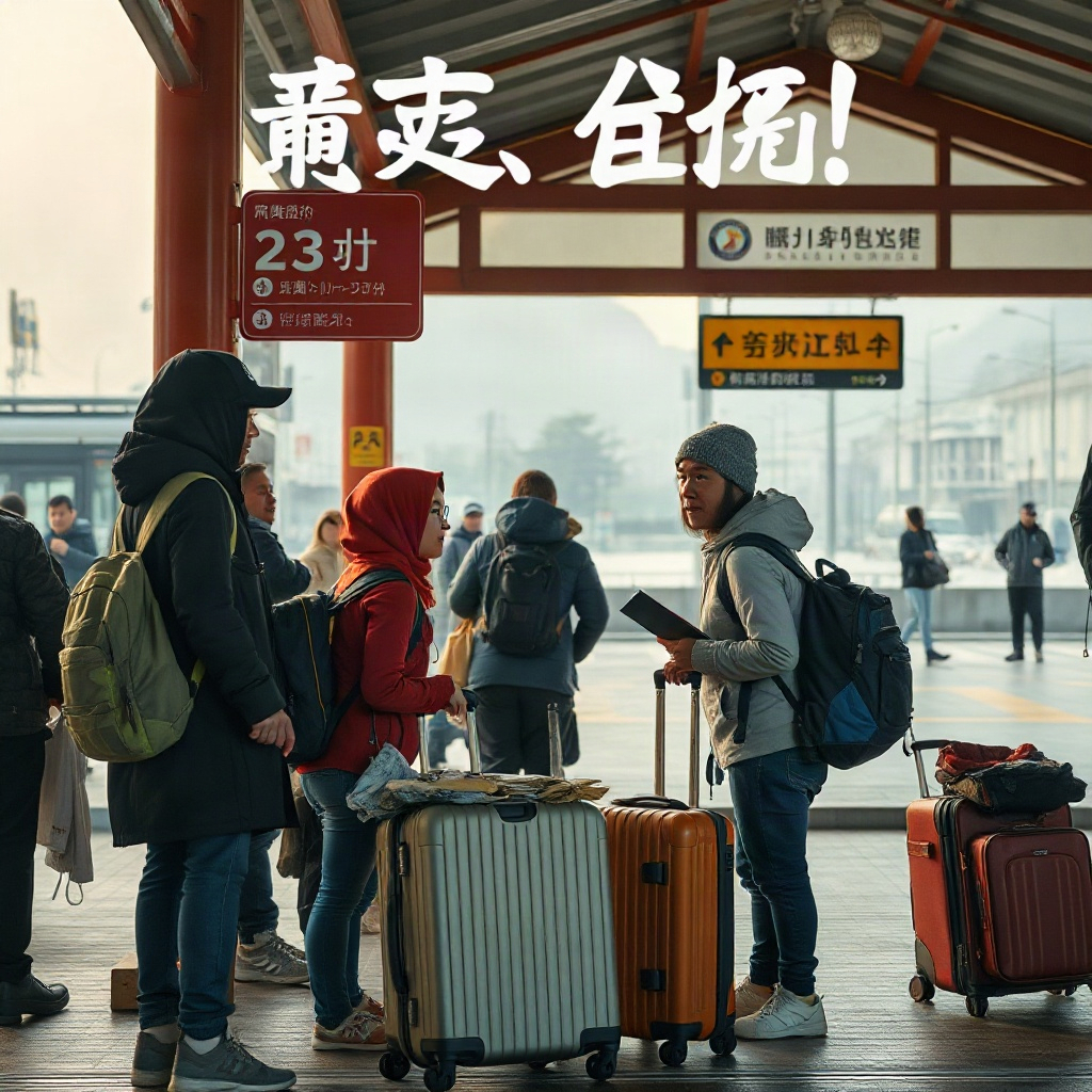 魔改短剧《西游后勤部》海报，取经队伍在驿站清点行李与通关文牒